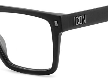 Men Premium Dsquared2 Eyeglasses: Icon 0012 - Matte Black - SpecSMART Eye Clinic (Zoom View)